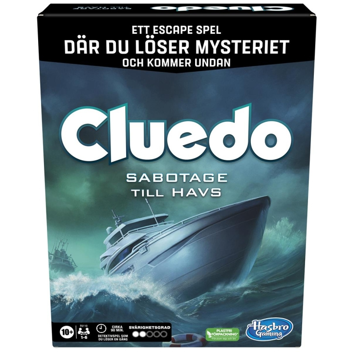 Hasbro Cluedo Escape Danger on the S.S. Disaster (SE) in the group TOYS, KIDS & BABY PRODUCTS / Toys / Board games / Family Games at TP E-commerce Nordic AB (C83262)