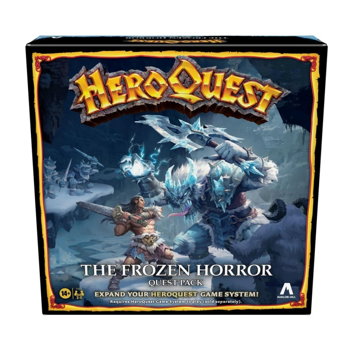 Hasbro HeroQuest Expansion Frozen Horror (EN) in the group TOYS, KIDS & BABY PRODUCTS / Toys / Board games at TP E-commerce Nordic AB (C83265)