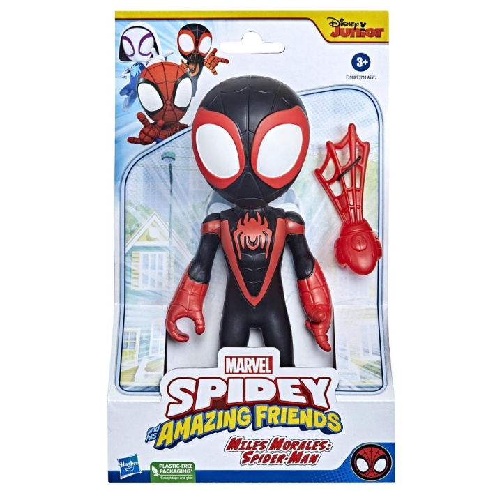 Spidey and his Amazing Friends Supersized 9 Inch Figure Miles Morales in the group TOYS, KIDS & BABY PRODUCTS / Toys / Figures & Miniatures at TP E-commerce Nordic AB (C83266)