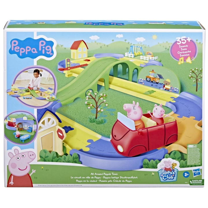 Hasbro Peppa Pig All Around Peppa\'s Town in the group TOYS, KIDS & BABY PRODUCTS / Toys / Toys at TP E-commerce Nordic AB (C83268)