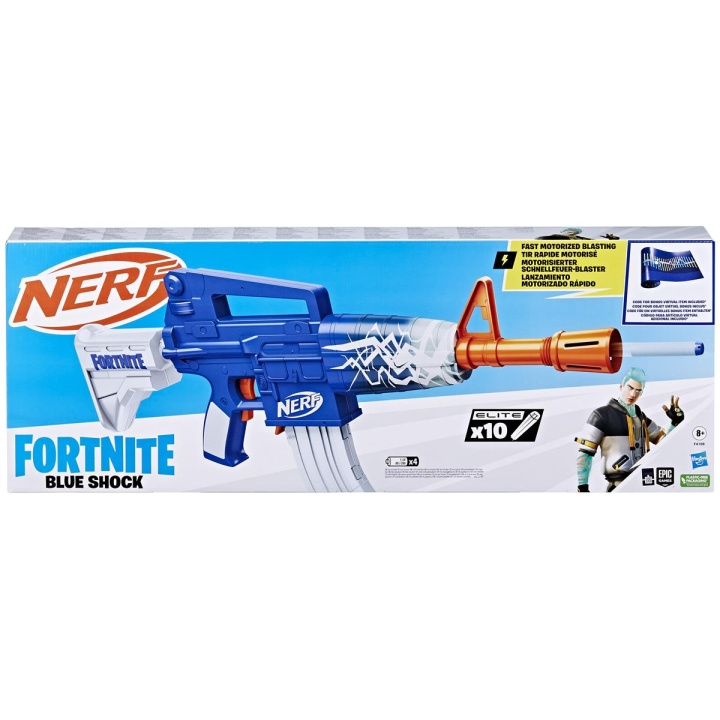 NERF Fortnite Blue Shock in the group TOYS, KIDS & BABY PRODUCTS / Toys / Action play at TP E-commerce Nordic AB (C83283)