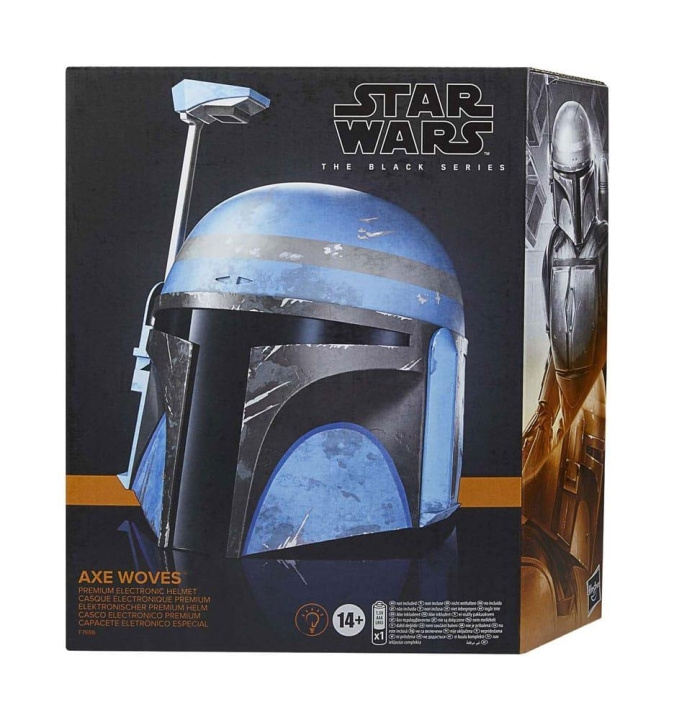 Star Wars The Black Series Electronic Helmet Mandalorian Axe Woves (Embargo) in the group TOYS, KIDS & BABY PRODUCTS / Toys / Toys at TP E-commerce Nordic AB (C83289)