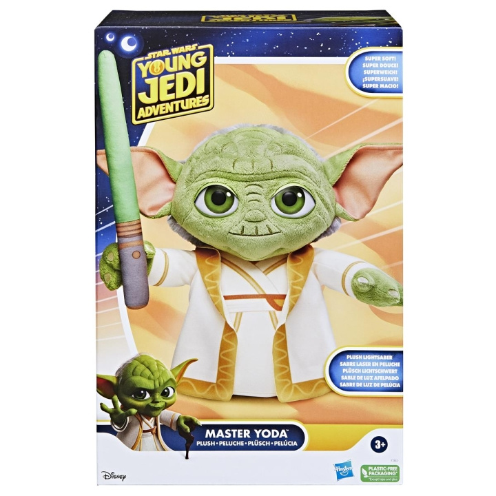 Star Wars Young Jedi Adventures Master Yoda Plush in the group TOYS, KIDS & BABY PRODUCTS / Toys / Figures & Miniatures at TP E-commerce Nordic AB (C83290)