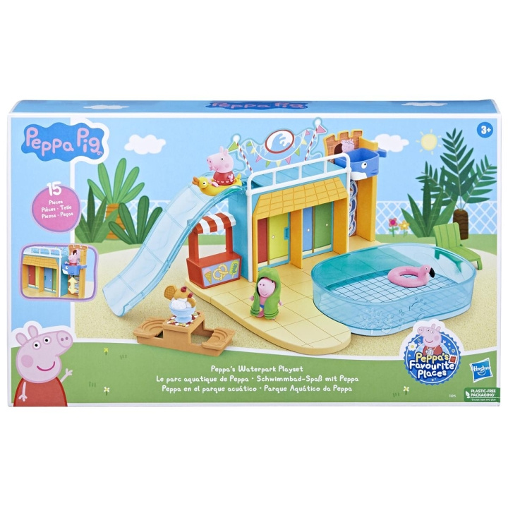 Hasbro Peppa Pig Peppa`s Waterpark Playset in the group TOYS, KIDS & BABY PRODUCTS / Toys / Toys at TP E-commerce Nordic AB (C83293)