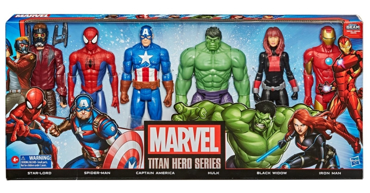 Avengers Titan Hero Collection 6-Pack in the group TOYS, KIDS & BABY PRODUCTS / Toys / Figures & Miniatures at TP E-commerce Nordic AB (C83303)