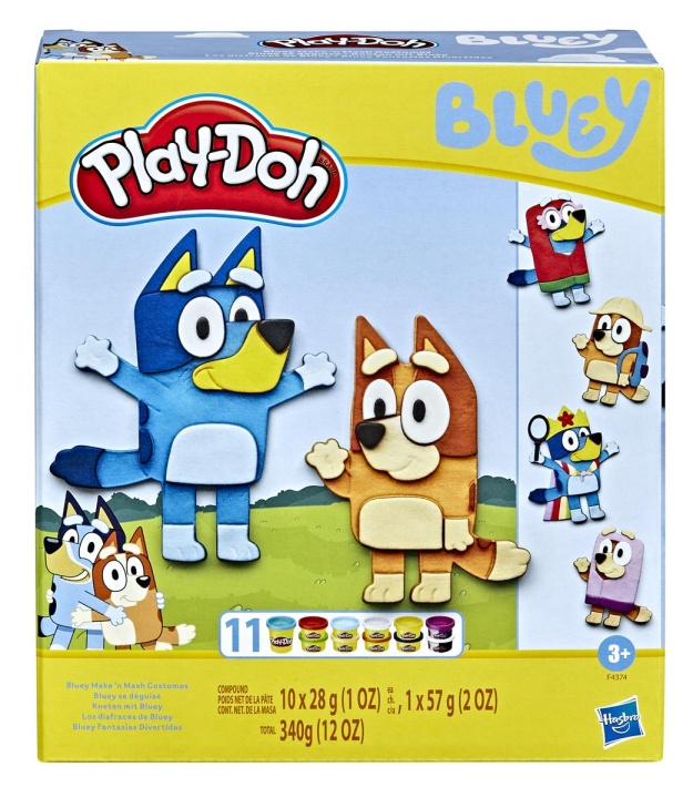 Hasbro Play-Doh Bluey Make \'n Mash Costumes Playset in the group TOYS, KIDS & BABY PRODUCTS / Toys / Toys at TP E-commerce Nordic AB (C83305)