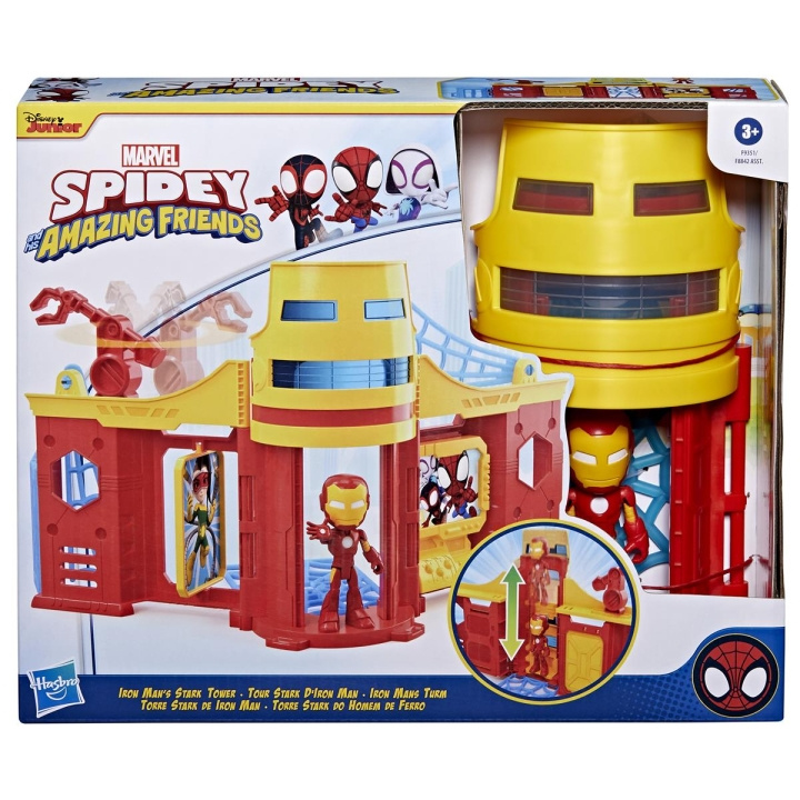 Spidey and his Amazing Friends Playset Stark Tower in the group TOYS, KIDS & BABY PRODUCTS / Toys / Toys at TP E-commerce Nordic AB (C83328)