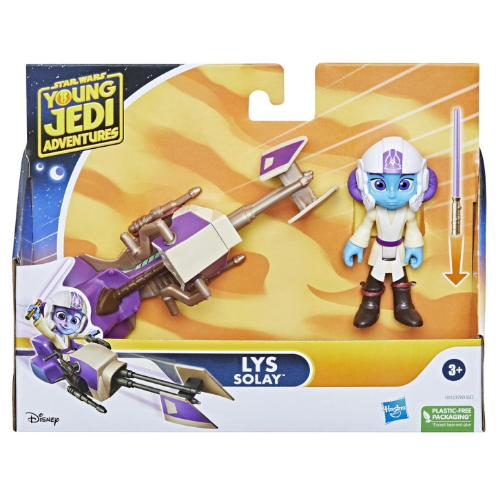 Star Wars Young Jedi Lys Solay Figure & Speeder Bike in the group TOYS, KIDS & BABY PRODUCTS / Toys / Toys at TP E-commerce Nordic AB (C83331)