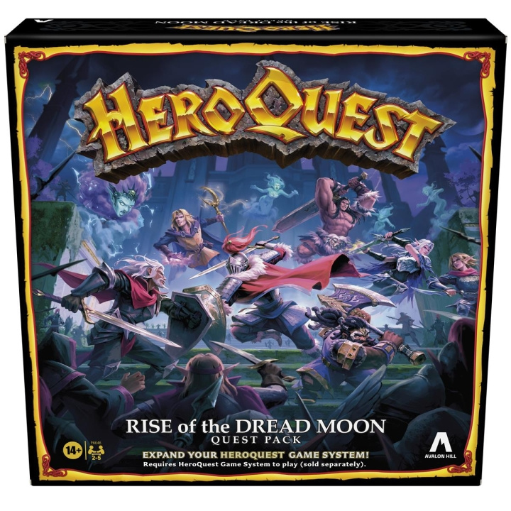 Hasbro HeroQuest Expansion Rise of the Dread Moon (EN) in the group TOYS, KIDS & BABY PRODUCTS / Toys / Board games at TP E-commerce Nordic AB (C83332)