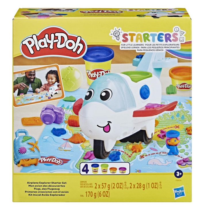 Play-Doh Starters Playset Airplane Explorer in the group TOYS, KIDS & BABY PRODUCTS / Toys / Clay, play sand and accessories at TP E-commerce Nordic AB (C83340)