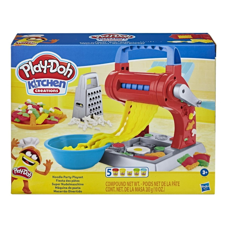 Play-Doh Kitchen Creations Noodle Party Playset in the group TOYS, KIDS & BABY PRODUCTS / Toys / Clay, play sand and accessories at TP E-commerce Nordic AB (C83369)