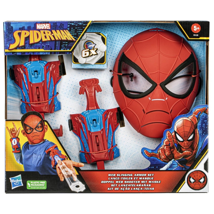 Spider-Man Web Slinging Armor Set in the group TOYS, KIDS & BABY PRODUCTS / Toys / Toys at TP E-commerce Nordic AB (C83374)