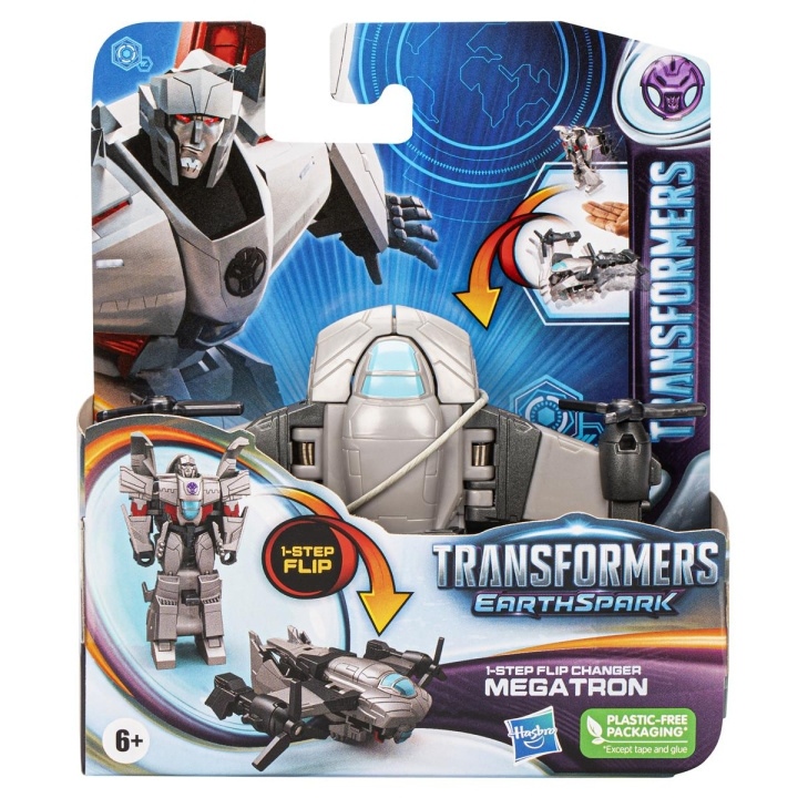 Transformers EarthSpark 1-Step Flip Megatron in the group TOYS, KIDS & BABY PRODUCTS / Toys / Figures, Miniatures & accessories at TP E-commerce Nordic AB (C83393)