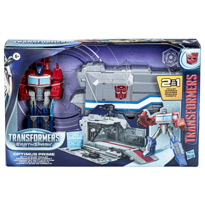 Transformers EarthSpark Optimus Prime Trailer in the group TOYS, KIDS & BABY PRODUCTS / Toys / Figures & Miniatures at TP E-commerce Nordic AB (C83394)