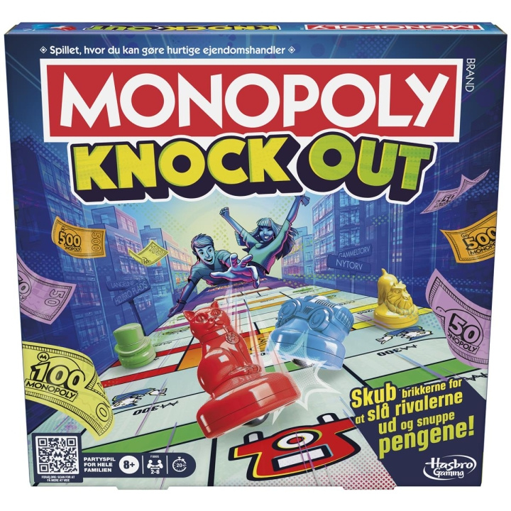 Hasbro Monopoly Knockout (DK) in the group TOYS, KIDS & BABY PRODUCTS / Toys / Board games / Family Games at TP E-commerce Nordic AB (C83452)