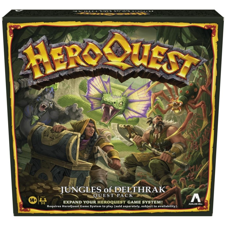 Hasbro HeroQuest Expansion Jungles of Delthrak (EN) in the group TOYS, KIDS & BABY PRODUCTS / Toys / Board games at TP E-commerce Nordic AB (C83455)