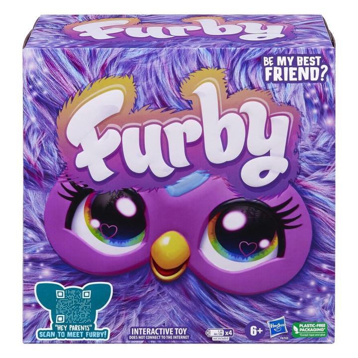 Hasbro Furby Interactive Plush Toy Purple (EN) in the group TOYS, KIDS & BABY PRODUCTS / Toys / Toys at TP E-commerce Nordic AB (C83501)