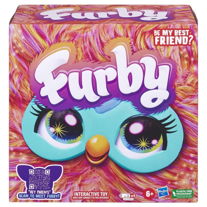 Hasbro Furby Interactive Plush Toy Coral (EN) in the group TOYS, KIDS & BABY PRODUCTS / Toys / Electronics & Media / Interactive toys at TP E-commerce Nordic AB (C83502)