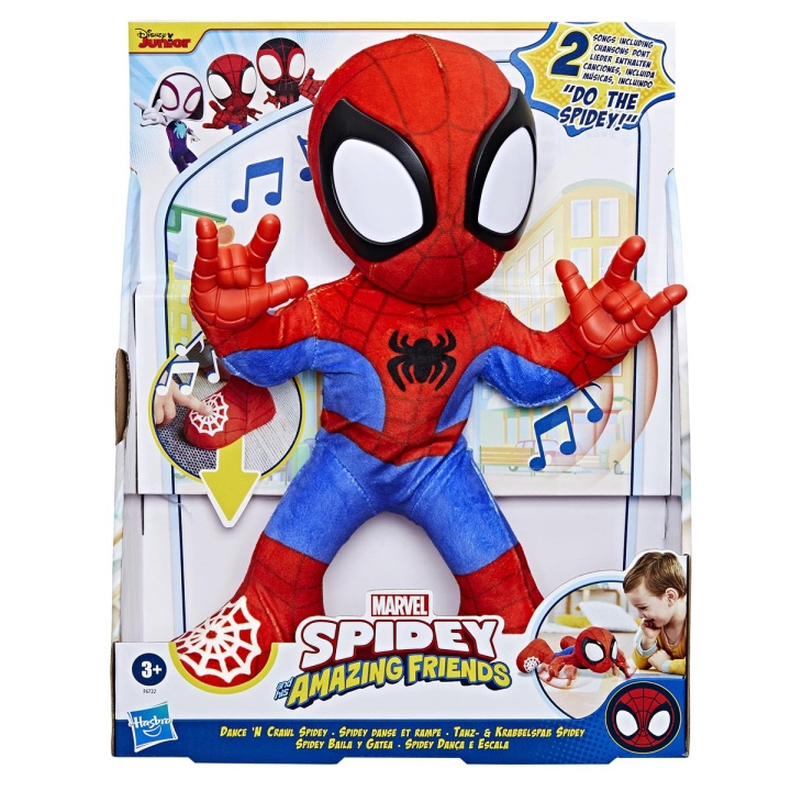 Spidey and his Amazing Friends Dance \'n Crawl Spidey in the group TOYS, KIDS & BABY PRODUCTS / Toys / Figures & Miniatures at TP E-commerce Nordic AB (C83505)