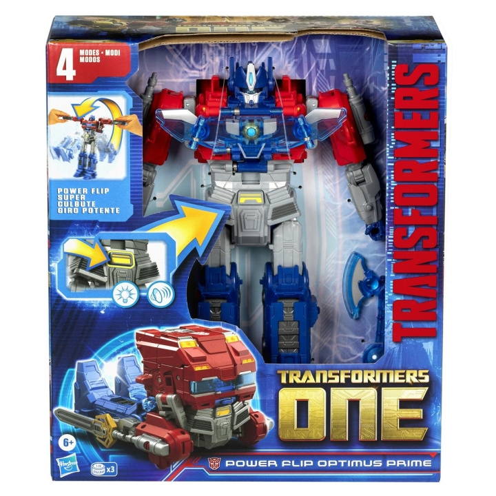 Transformers One Power Flip Optimus in the group TOYS, KIDS & BABY PRODUCTS / Toys / Figures, Miniatures & accessories at TP E-commerce Nordic AB (C83506)