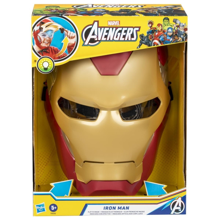 Avengers Iron Man Flip FX Mask in the group TOYS, KIDS & BABY PRODUCTS / Toys / Masquerade costumes at TP E-commerce Nordic AB (C83513)