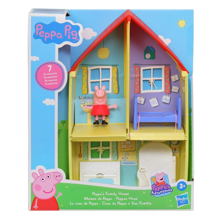 Hasbro Peppa Pig Peppa\'s Family House Playset in the group TOYS, KIDS & BABY PRODUCTS / Toys / Toys at TP E-commerce Nordic AB (C83520)