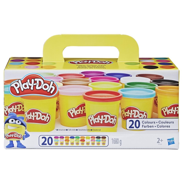 Play-Doh Compound Super Color Pack in the group TOYS, KIDS & BABY PRODUCTS / Toys / Crafts at TP E-commerce Nordic AB (C83536)