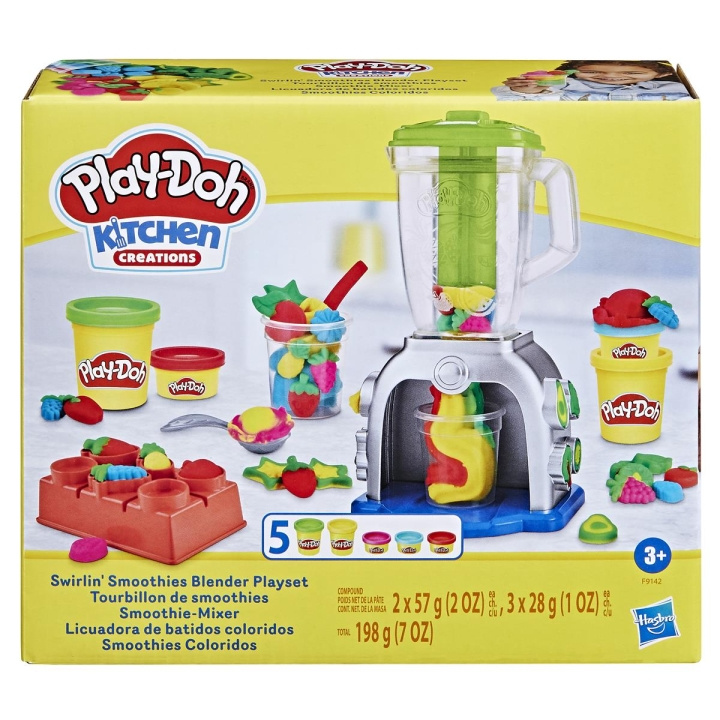 Play-Doh Kitchen Creations Playset Swirlin Smoothies Blender in the group TOYS, KIDS & BABY PRODUCTS / Toys / Crafts at TP E-commerce Nordic AB (C83543)