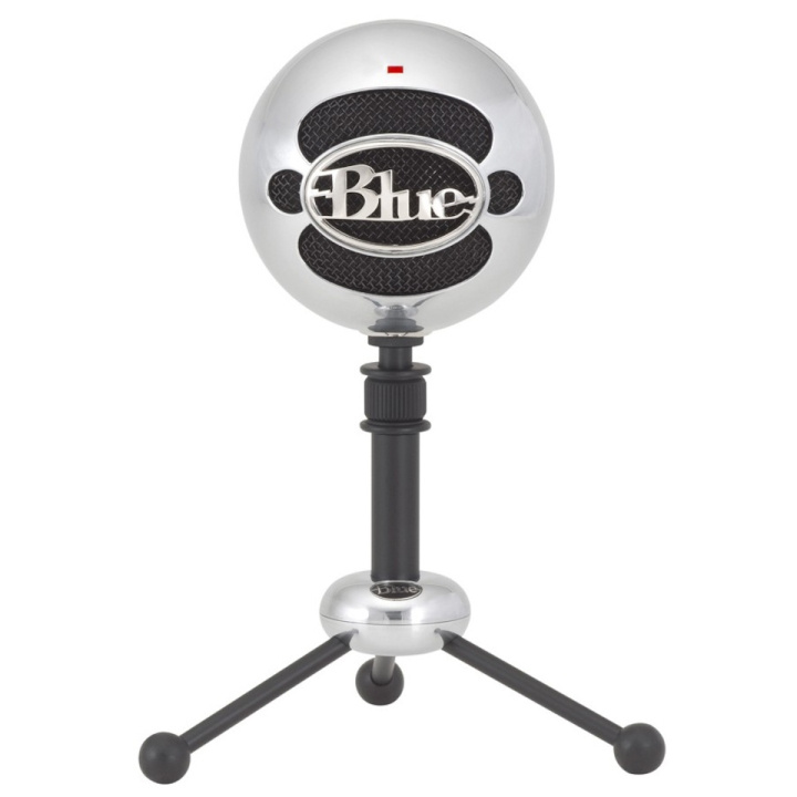 Blue Microphone Blue - Microphone Snowball Brushed Aluminium in the group COMPUTERS & PERIPHERALS / Computer accessories / Microphones at TP E-commerce Nordic AB (C83584)