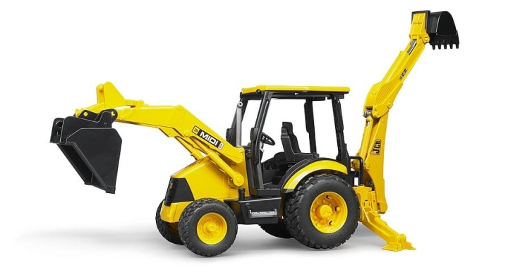 Bruder JCB MIDI CX Backhoe loader (02427) in the group TOYS, KIDS & BABY PRODUCTS / Toys / Toy cars at TP E-commerce Nordic AB (C83589)