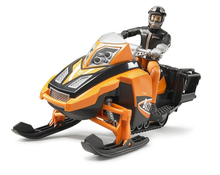 Bruder Snow mobile with driver and accessories (63101) in the group TOYS, KIDS & BABY PRODUCTS / Toys / Toys at TP E-commerce Nordic AB (C83593)