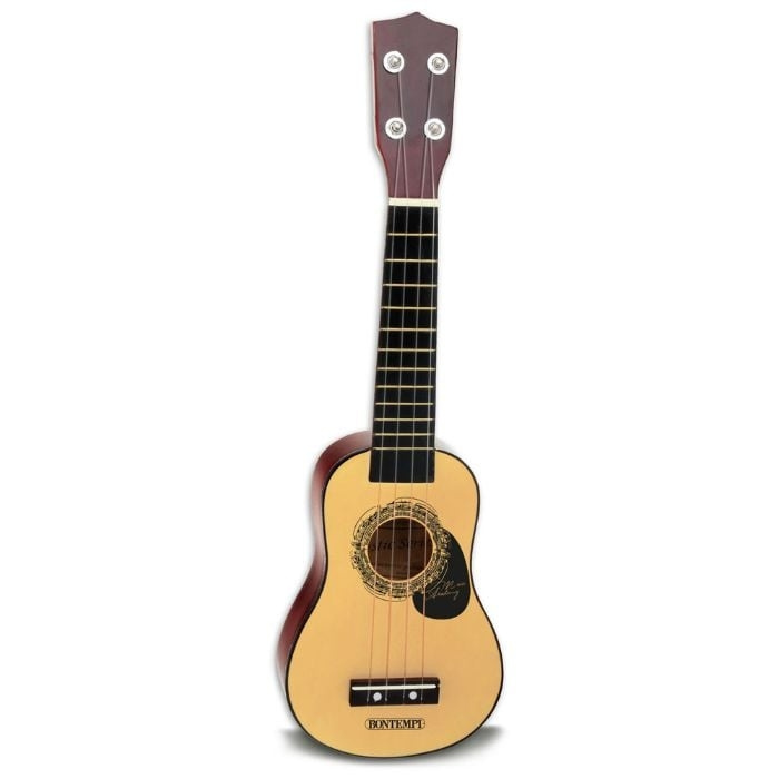 Bontempi Wodden Ukulele, 52,5 cm (215330) in the group TOYS, KIDS & BABY PRODUCTS / Music, Song & Images / Music instrument at TP E-commerce Nordic AB (C83602)