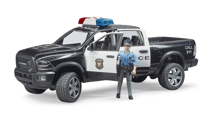 Bruder Police Ram with Policeman and Light & Sound Module (02505) in the group Sport, leisure & Hobby / Hobby / Plastic models / Cars at TP E-commerce Nordic AB (C83635)