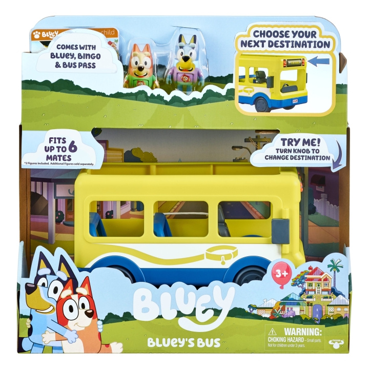 Bluey School Bus Friends Theme (90178) in the group TOYS, KIDS & BABY PRODUCTS / Toys / Toy cars at TP E-commerce Nordic AB (C83645)