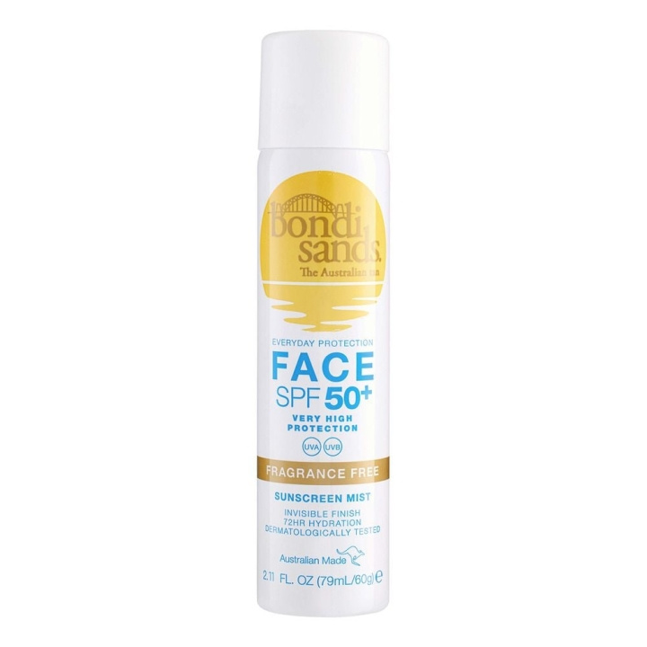 Bondi Sands SPF 50+ Fragrance Free Face Mist 79 ml in the group BEAUTY & HEALTH / Skin care / Tanning / Sunscreen at TP E-commerce Nordic AB (C83650)