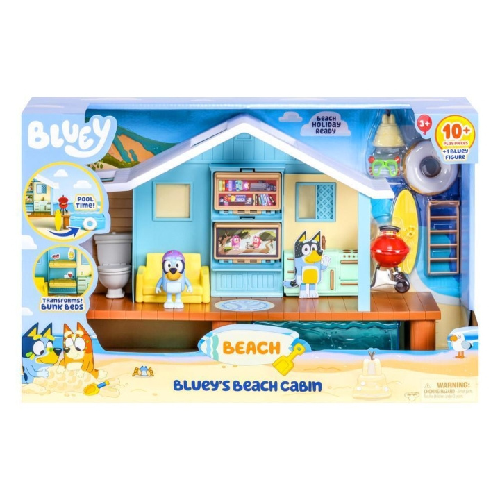 Bluey Beach Cabin ( 90184 ) in the group TOYS, KIDS & BABY PRODUCTS / Toys / Toys at TP E-commerce Nordic AB (C83656)