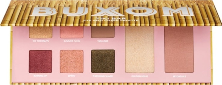 Buxom Tiki Bar Eye and Cheek Palette in the group BEAUTY & HEALTH / Makeup / Facial makeup / Rouge / Bronzer at TP E-commerce Nordic AB (C83705)