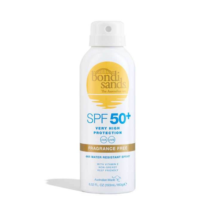 Bondi Sands SPF 50+ Fragrance Free Sunscreen Spray 160 g in the group BEAUTY & HEALTH / Skin care / Tanning / Sunscreen at TP E-commerce Nordic AB (C83718)