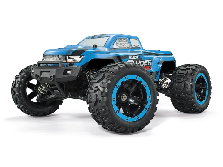 Blackzon Slyder MT Turbo 1/16 4WD 2S Brushless - Blue (540201) in the group TOYS, KIDS & BABY PRODUCTS / Radio controlled / RC cars at TP E-commerce Nordic AB (C83723)