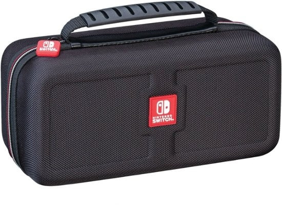 Bigben Interactive Official Traveler Deluxe System Case - Black Nintendo Switch in the group HOME ELECTRONICS / Game consoles & Accessories / Nintendo Switch / Accessories at TP E-commerce Nordic AB (C83725)