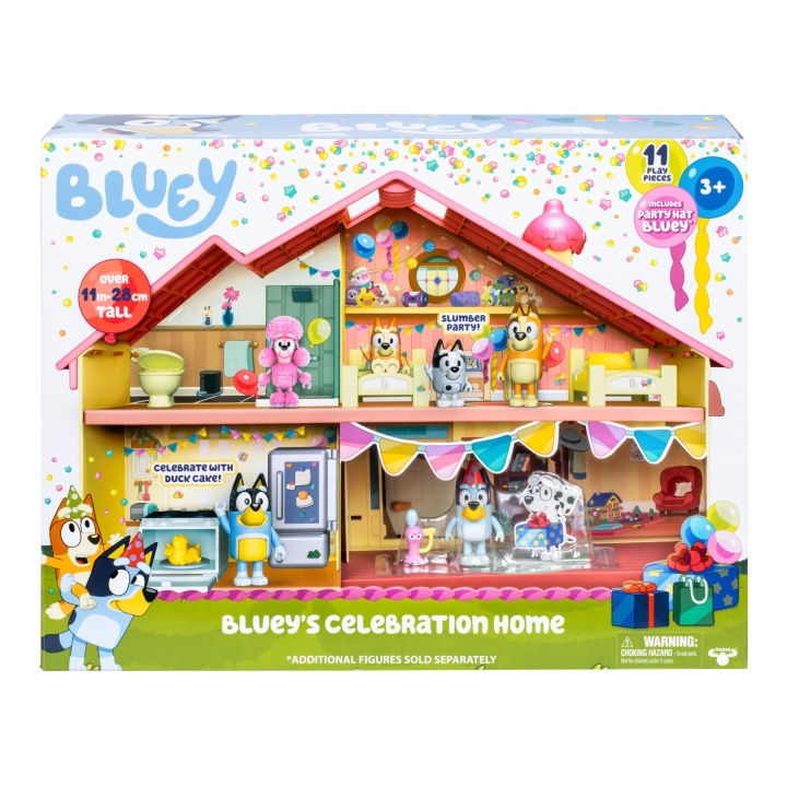 Bluey Bluey\'s Birthday Celebration Home Playset (90269) in the group TOYS, KIDS & BABY PRODUCTS / Toys / Toys at TP E-commerce Nordic AB (C83733)