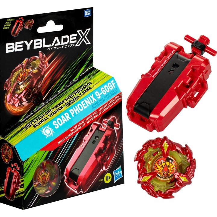 Beyblade – BBX Deluxe String Launcher Set (F9324EU4) in the group TOYS, KIDS & BABY PRODUCTS / Toys / Play set at TP E-commerce Nordic AB (C83767)