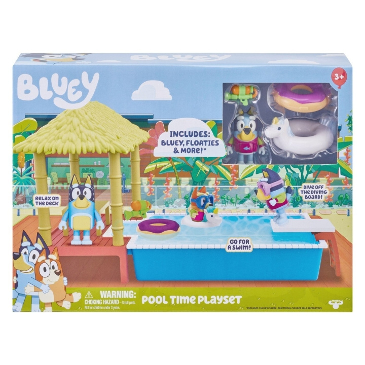 Bluey Pool time playset - (90204) in the group TOYS, KIDS & BABY PRODUCTS / Toys / Toys at TP E-commerce Nordic AB (C83791)