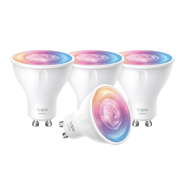 TP-Link Tapo Smart Wi-Fi Spotlight, Multicolor (4-pack) /Tapo L630 in the group HOME ELECTRONICS / Lighting / LED lamps at TP E-commerce Nordic AB (C83805)