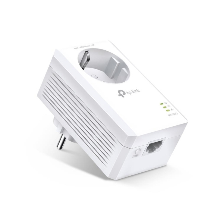 TP-Link AV1000 Gigabit Passthrough Powerline Adapter /TL-PA7017P in the group COMPUTERS & PERIPHERALS / Network / WiFi Extenders at TP E-commerce Nordic AB (C83848)