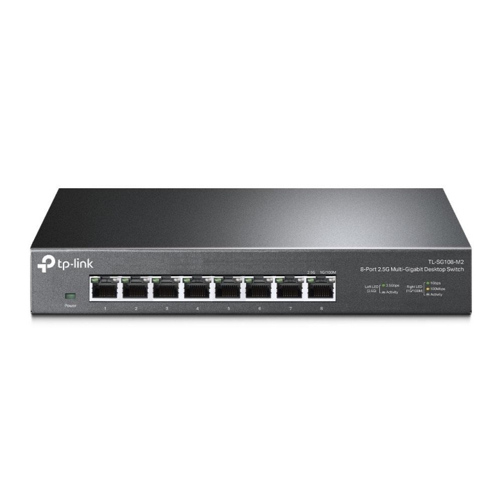 TP-Link 8-Port 2.5G Multi-Gigabit Desktop Switch in the group COMPUTERS & PERIPHERALS / Network / Switches at TP E-commerce Nordic AB (C83851)