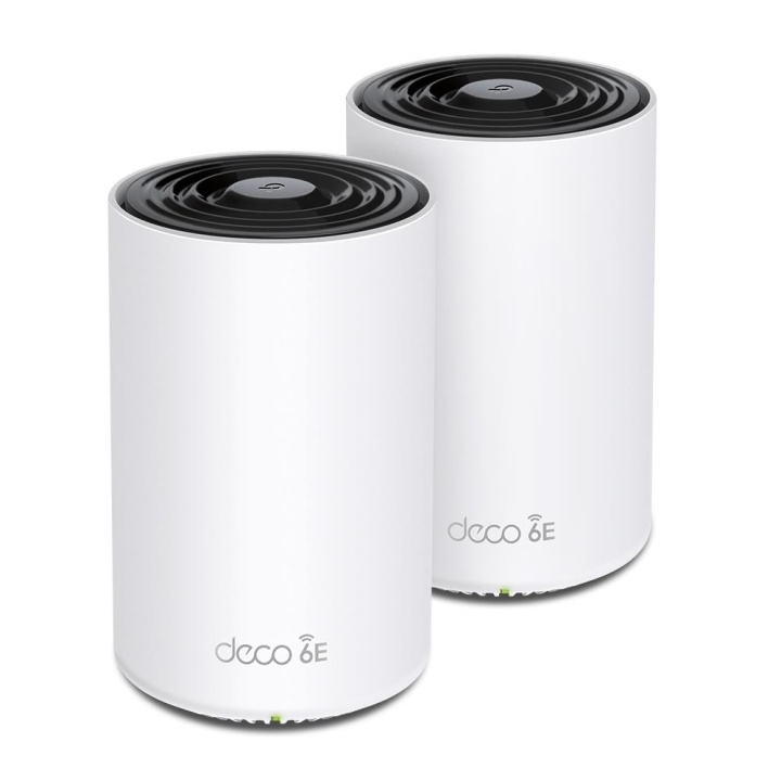 TP-Link Deco XE75 (2-pack) Wi-Fi 6E AXE5400 Whole-Home Mesh Wi-Fi System in the group COMPUTERS & PERIPHERALS / Network / WiFi Extenders at TP E-commerce Nordic AB (C83861)