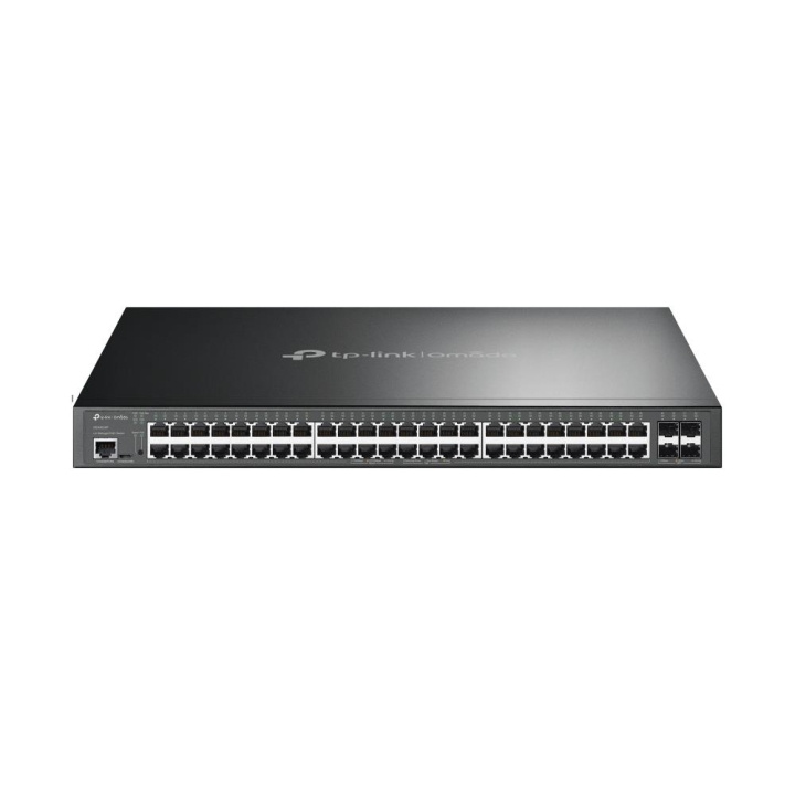 TP-Link JetStream 52-Port Gigabit and 4-Port 10GE SFP+ L2+ Managed Switch with 48-Port PoE+ in the group COMPUTERS & PERIPHERALS / Network / Switches at TP E-commerce Nordic AB (C83862)