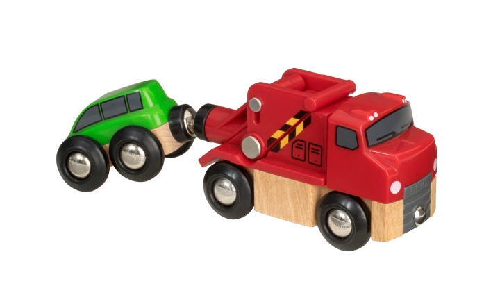 BRIO Tow Truck (33528) in the group TOYS, KIDS & BABY PRODUCTS / Toys / Building toys / Brio train tracks at TP E-commerce Nordic AB (C83963)