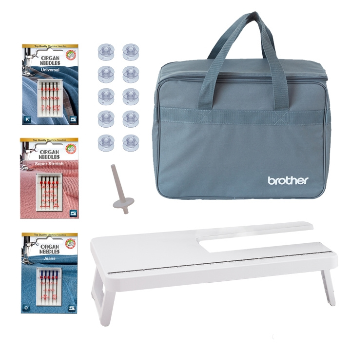 Brother XL Sewing Accessory Pack in the group HOME, HOUSEHOLD & GARDEN / Household appliances / Sewing machine & Accessories / Sewing machine accessories at TP E-commerce Nordic AB (C84029)